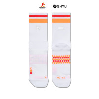 SHYU - Half Crew - White - Tangerine - Red